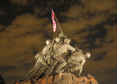 Iwo Jima Memorial, Washington D.C. by Ann Dayton