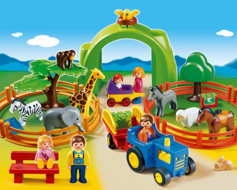 playmobil 123 large zoo